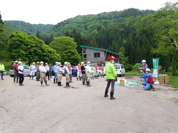 双爽グループ 「北陸コカ・コーラ うるおいの森づくり」有志の会